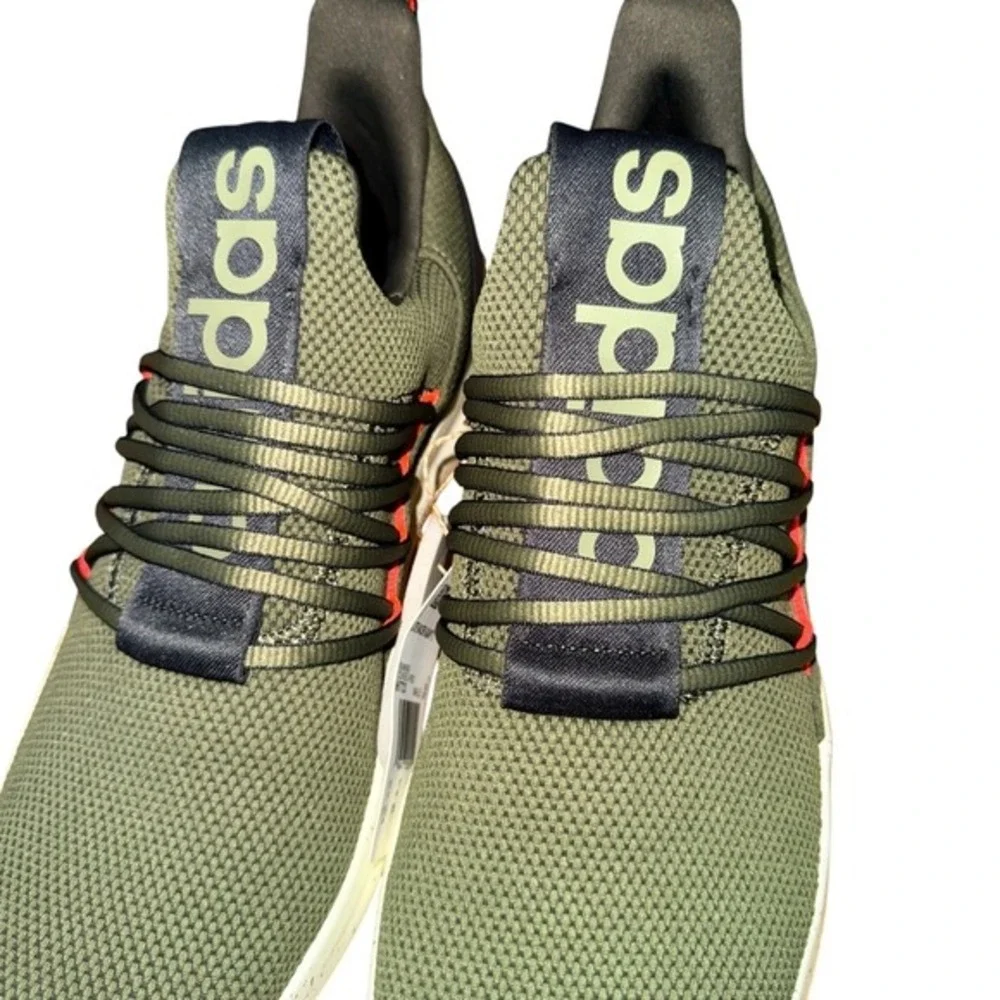 NEW Adidas Lite Racer Adapt 7.0 Mens 11.5 Running Shoes Green IH7723 Slip On